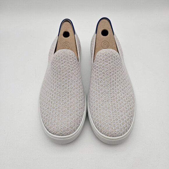 Rothys The Original Slip On Salt Honeycomb Womens Sz 10.5 NEW - Picture 1 of 8